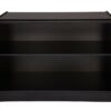 BLACK 1200mm COUNTER WITH SHELF RETAIL DISPLAY SHOP FITTINGS CASH TILL WRAP NEW