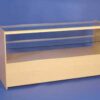 MAPLE HALF GLASS SHOWCASE DISPLAY COUNTER 1800MM RETAIL SHOP FITTING CASH TILL