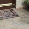 ECO style RECYCLED WELCOME BRICK AND TILE FRONT DOOR MAT RETAIL SHOP FITTINGS