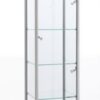 GLASS LOCKABLE SHOWCASE CABINET 400mmx400mm LIGHTS DISPLAY RETAIL SHOP FITTING